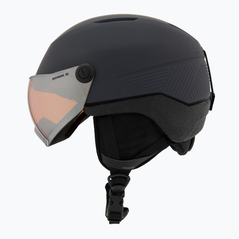 Lyžařská helma Rossignol Fit Visor Impacts strato/orange silver 3