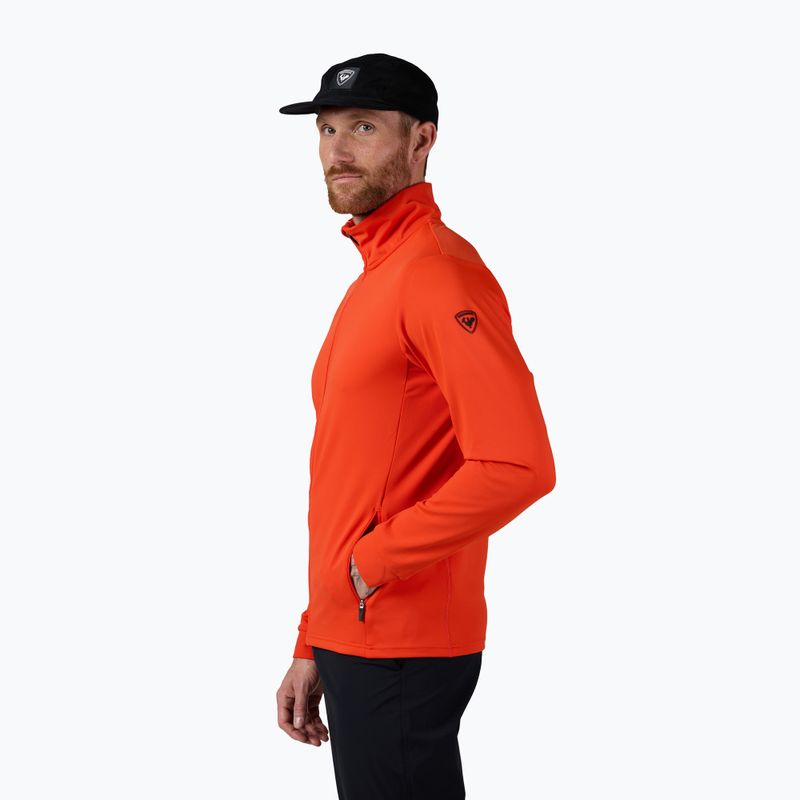 Pánská fleecová mikina Rossignol Mid Layer Stretch golden gate 4