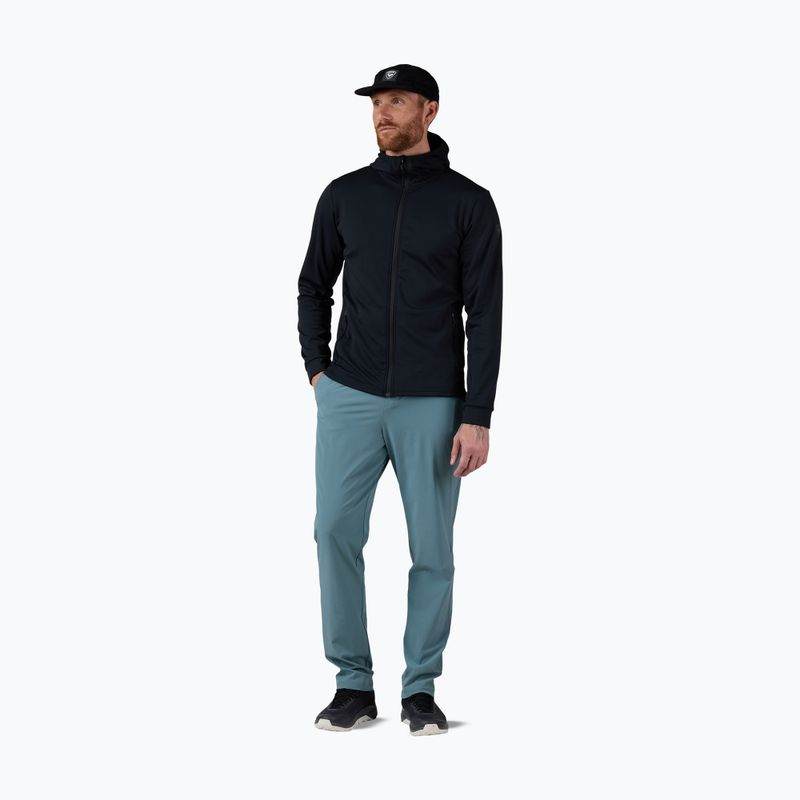 Pánská fleecová mikina Rossignol Mid Layer Stretch Hoodie black 2