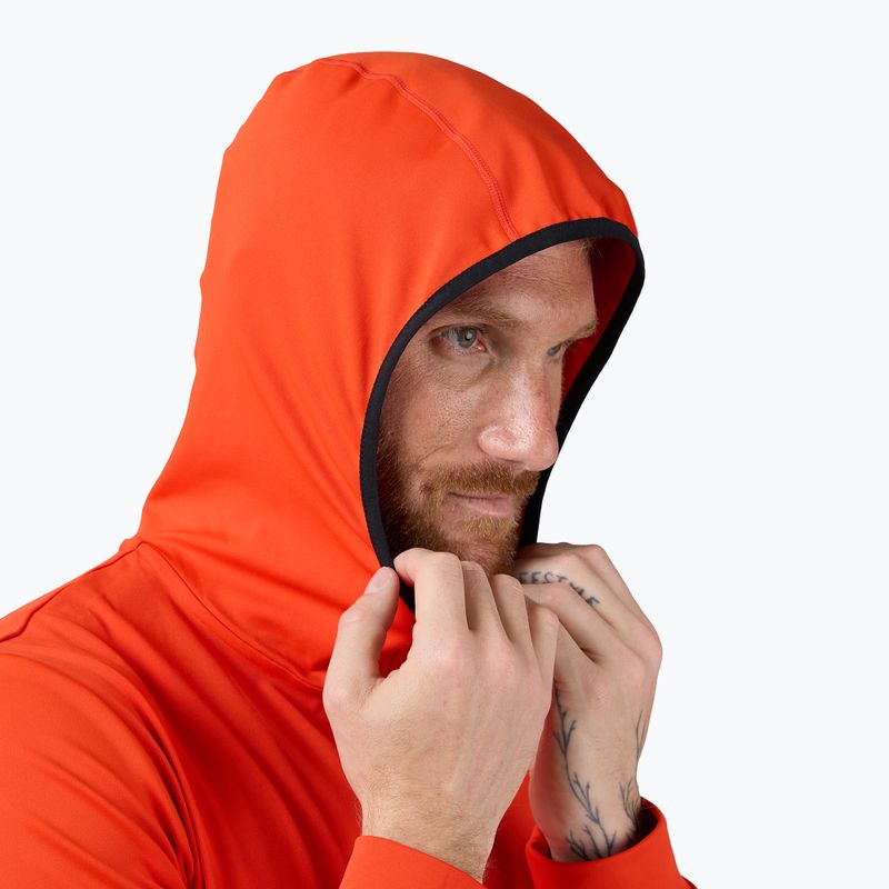 Pánská fleecová mikina Rossignol Mid Layer Stretch Hoodie golden gate 5