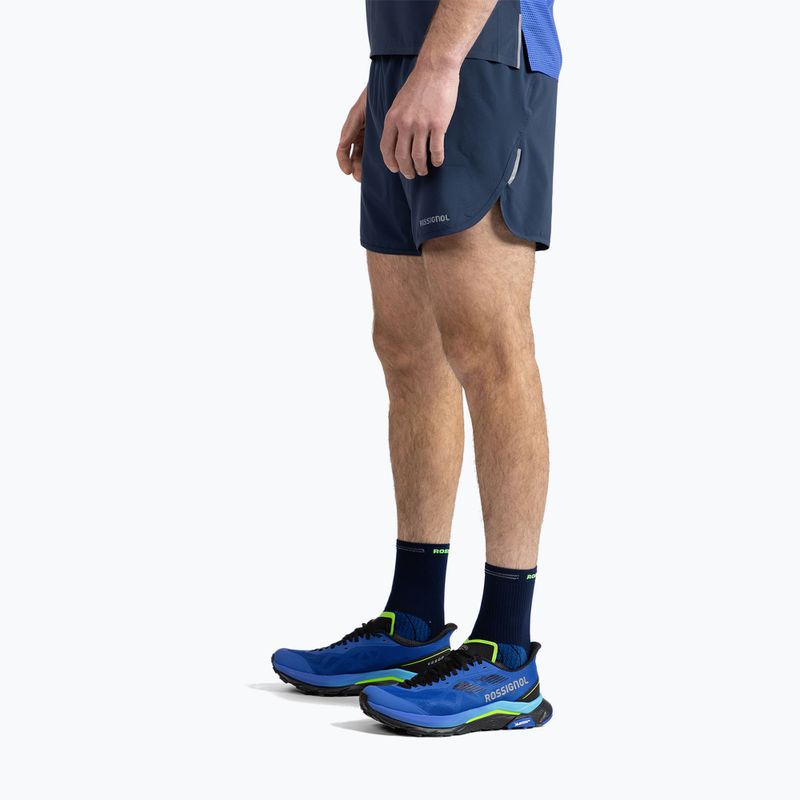 Pánské běžecké šortky Rossignol Sapa 5" dark navy 3