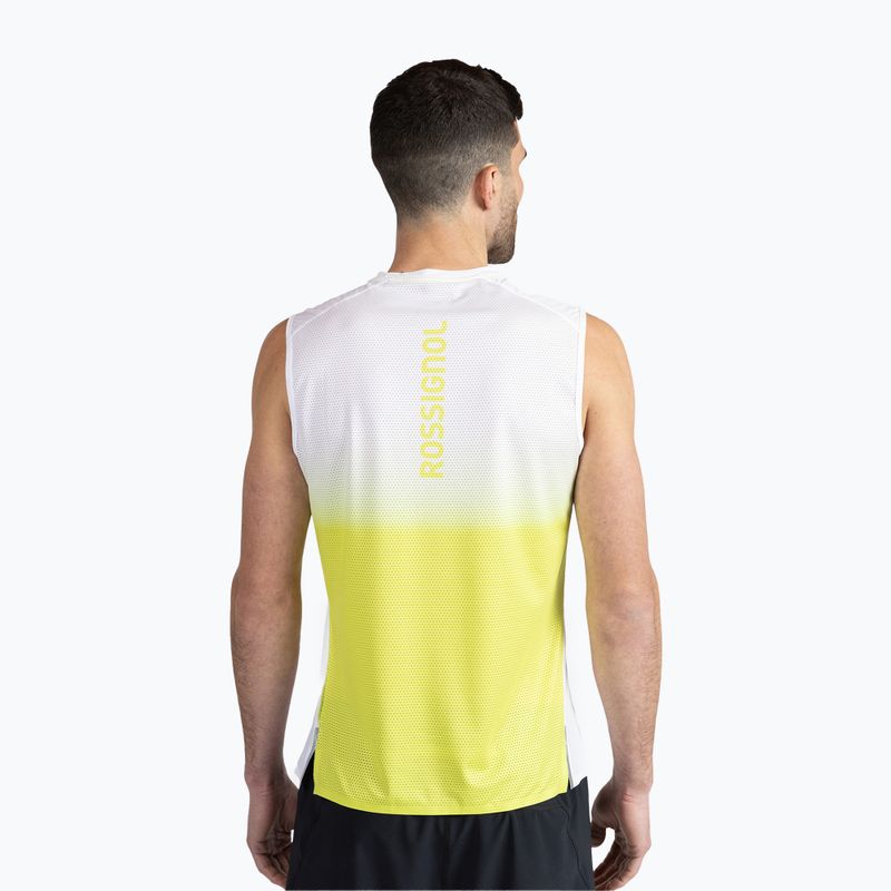 Pánský běžecký top Rossignol Sapa Tank white 3