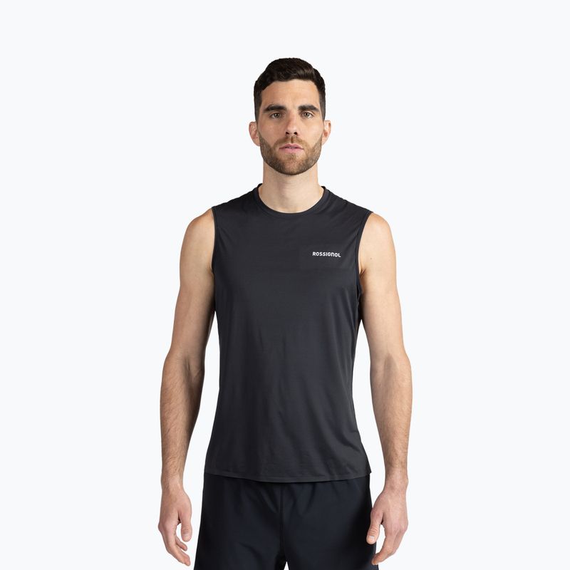 Pánské běžecké tílko Rossignol Sapa Tank black
