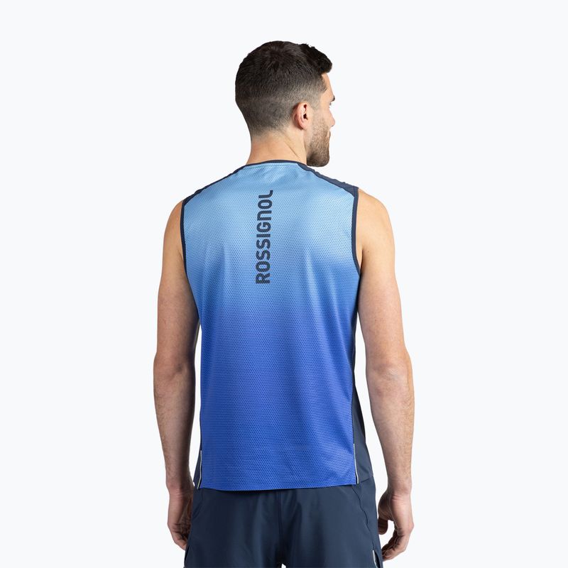 Pánský běžecký top Rossignol Sapa Tank dark navy 3