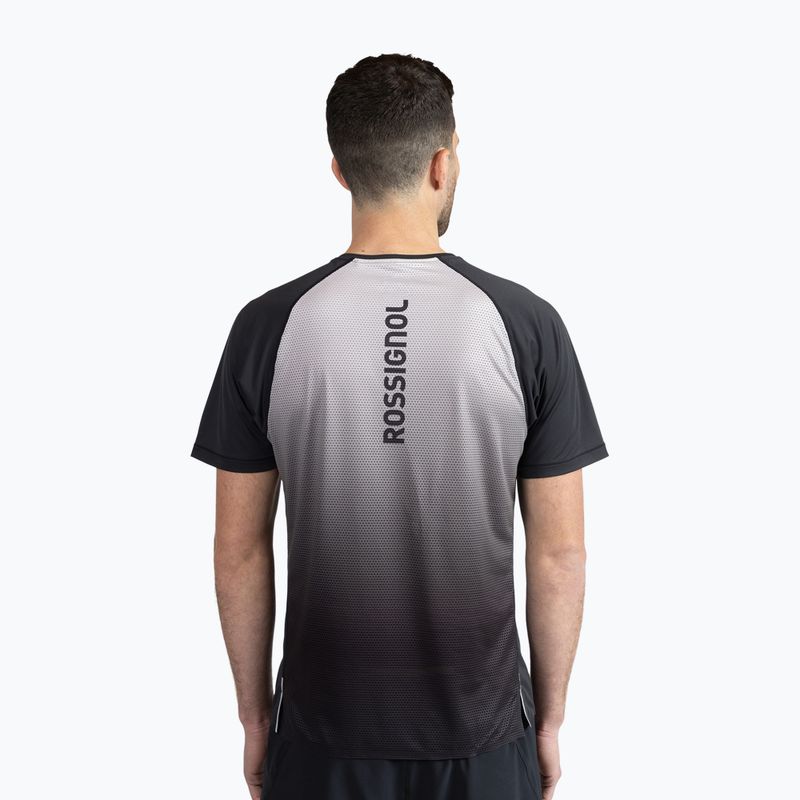 Pánské běžecké tričko Rossignol Sapa Tee čblack 3