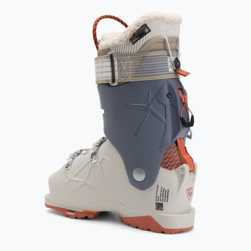 Dámské lyžáky Rossignol Alltrack Pro 90 GW W beige/violet blue 2
