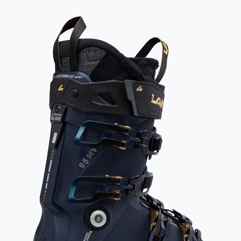Dámské lyžařské boty Lange Shadow 95 W MV GW titanium blue 7