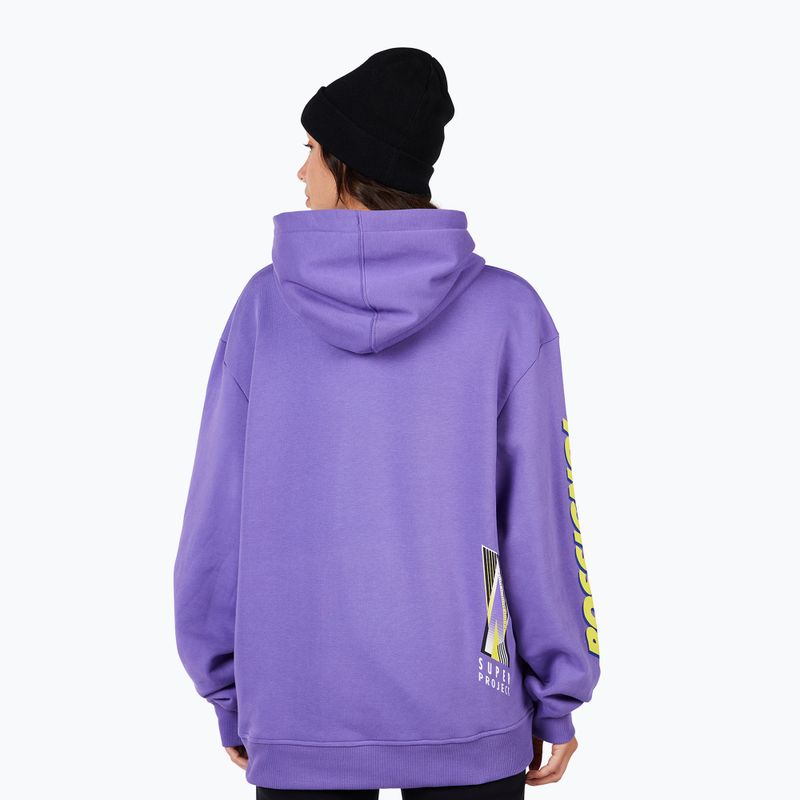 Mikina Rossignol Super Hoodie super violet 10