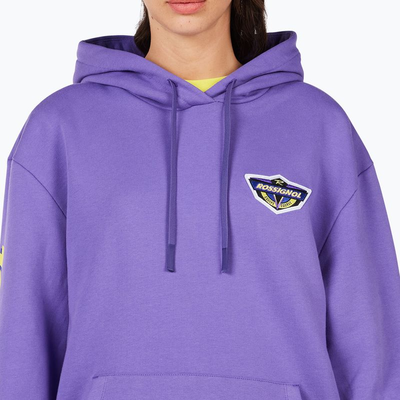 Mikina Rossignol Super Hoodie super violet 13