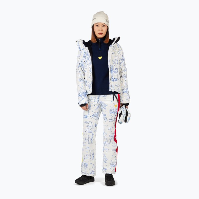 Dámské lyžařské kalhoty Rossignol JCC Sublim snow angel arctic print 2