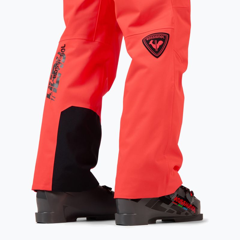Pánské lyžařské kalhoty Rossignol Hero Insulated neon red 8