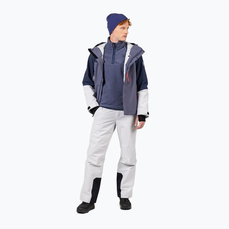 Pánská mikina Rossignol Strawpile Fleece Hz true night blue 2