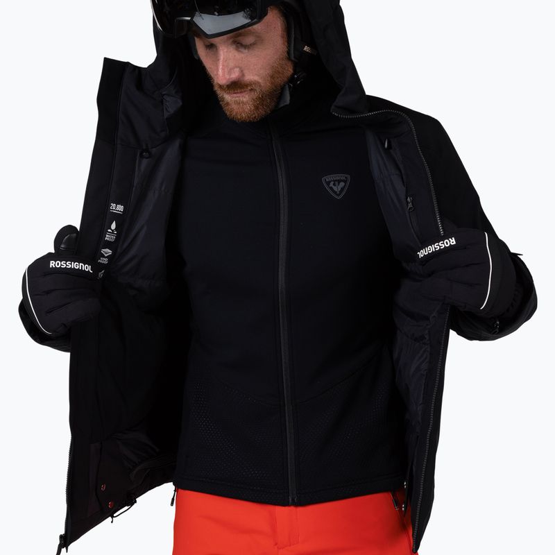 Pánská lyžařská bunda Rossignol Rochrun Insulated black 13