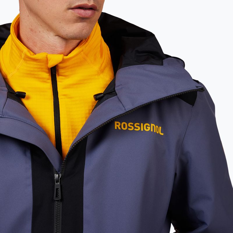 Pánská lyžařská bunda Rossignol Rochrun Insulated true night blue 7