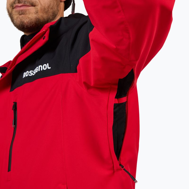 Pánská lyžařská bunda Rossignol Velika Insulated sports red 8