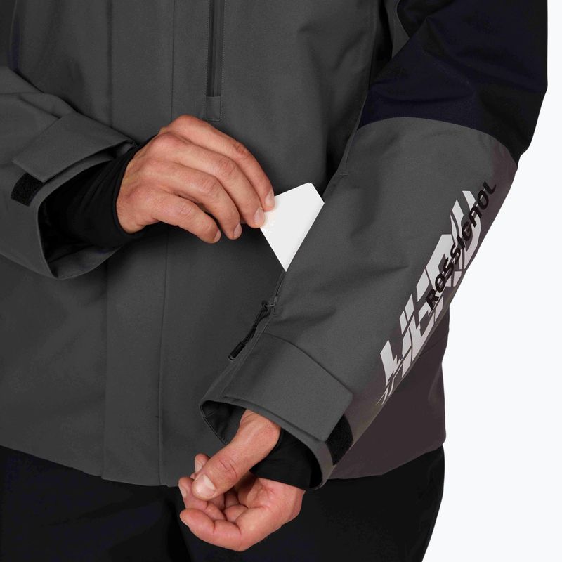 Pánská lyžařská bunda Rossignol Hero Velika Insulated onyx grey 12