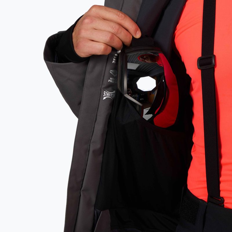 Pánská lyžařská bunda Rossignol Hero Velika Insulated onyx grey 15