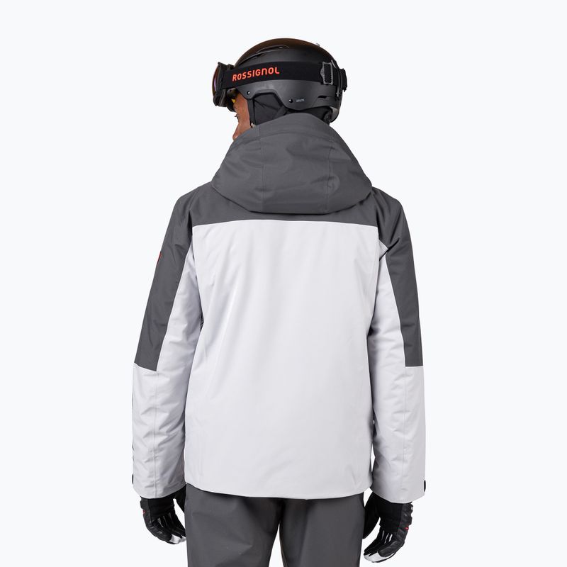 Pánská lyžařská bunda Rossignol Hero Velika Insulated soft grey 3