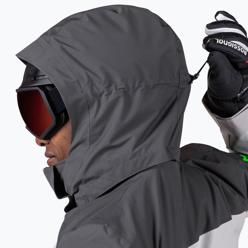 Pánská lyžařská bunda Rossignol Hero Velika Insulated soft grey 6