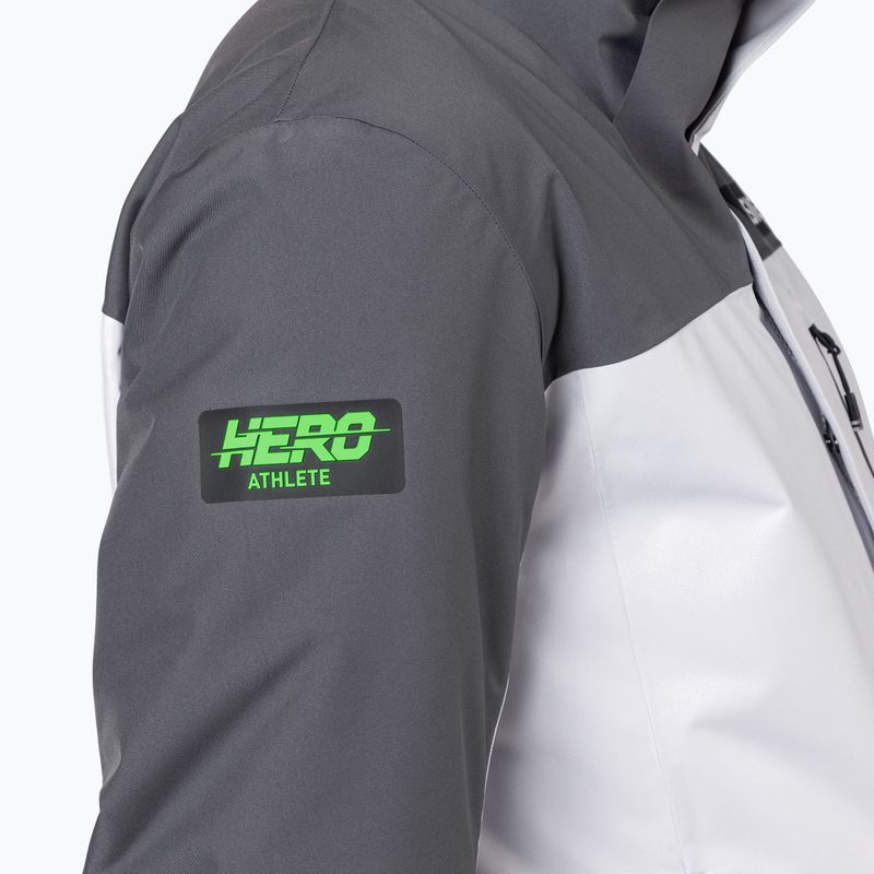 Pánská lyžařská bunda Rossignol Hero Velika Insulated soft grey 10