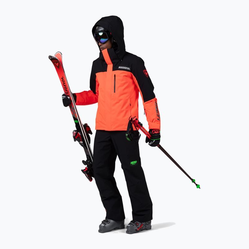 Pánská lyžařská bunda Rossignol Hero Velika Insulated neon grey 2