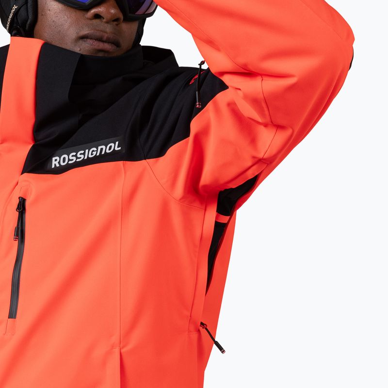 Pánská lyžařská bunda Rossignol Hero Velika Insulated neon grey 9