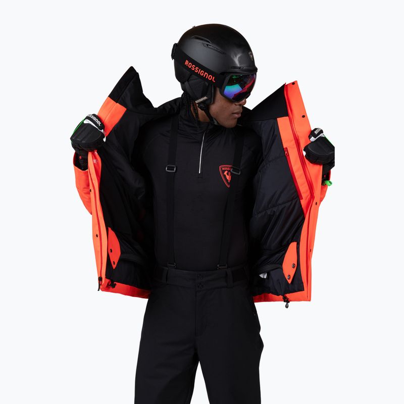 Pánská lyžařská bunda Rossignol Hero Velika Insulated neon grey 11