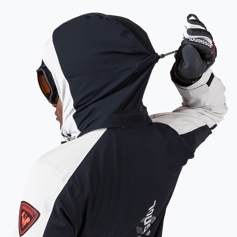 Pánská lyžařská bunda Rossignol Hero Blakside Insulated soft grey 5