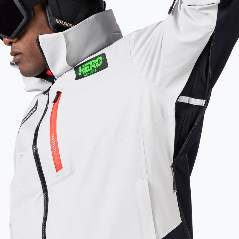 Pánská lyžařská bunda Rossignol Hero Blakside Insulated soft grey 8