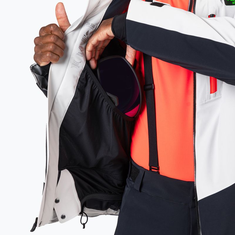 Pánská lyžařská bunda Rossignol Hero Blakside Insulated soft grey 15