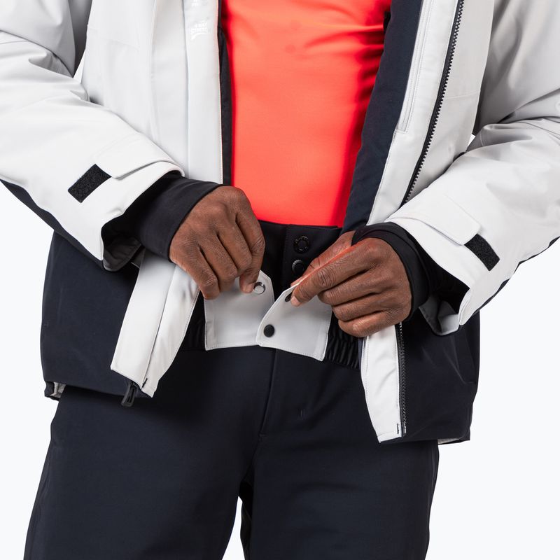 Pánská lyžařská bunda Rossignol Hero Blakside Insulated soft grey 16