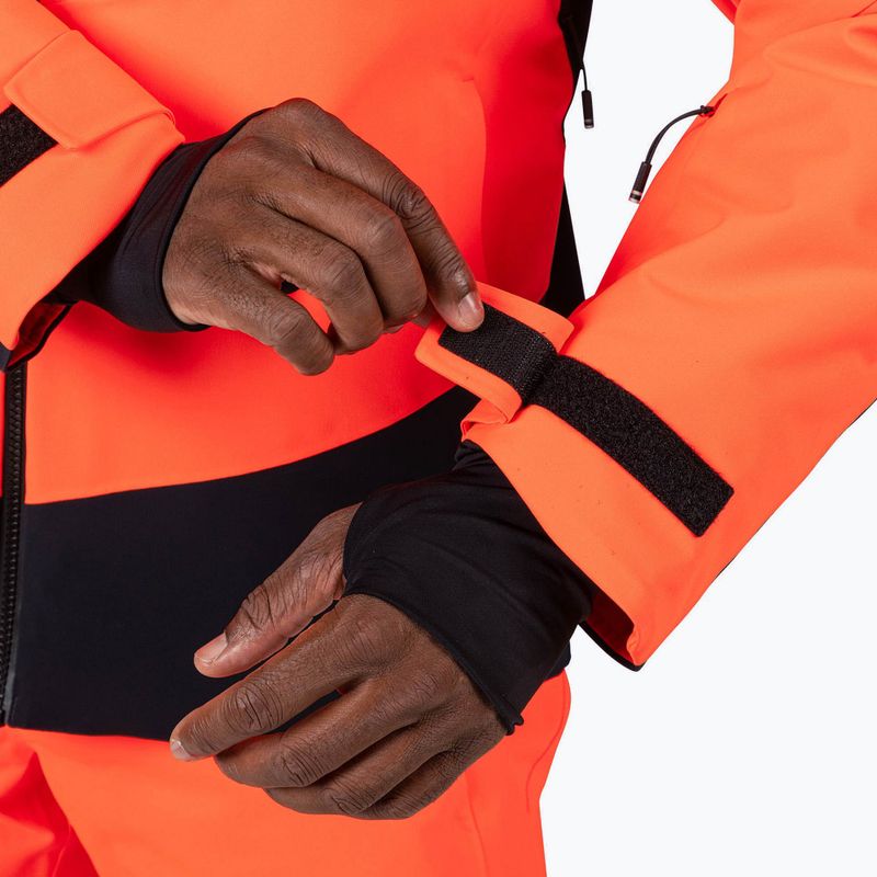 Pánská lyžařská bunda Rossignol Hero Blakside Insulated neon red 10