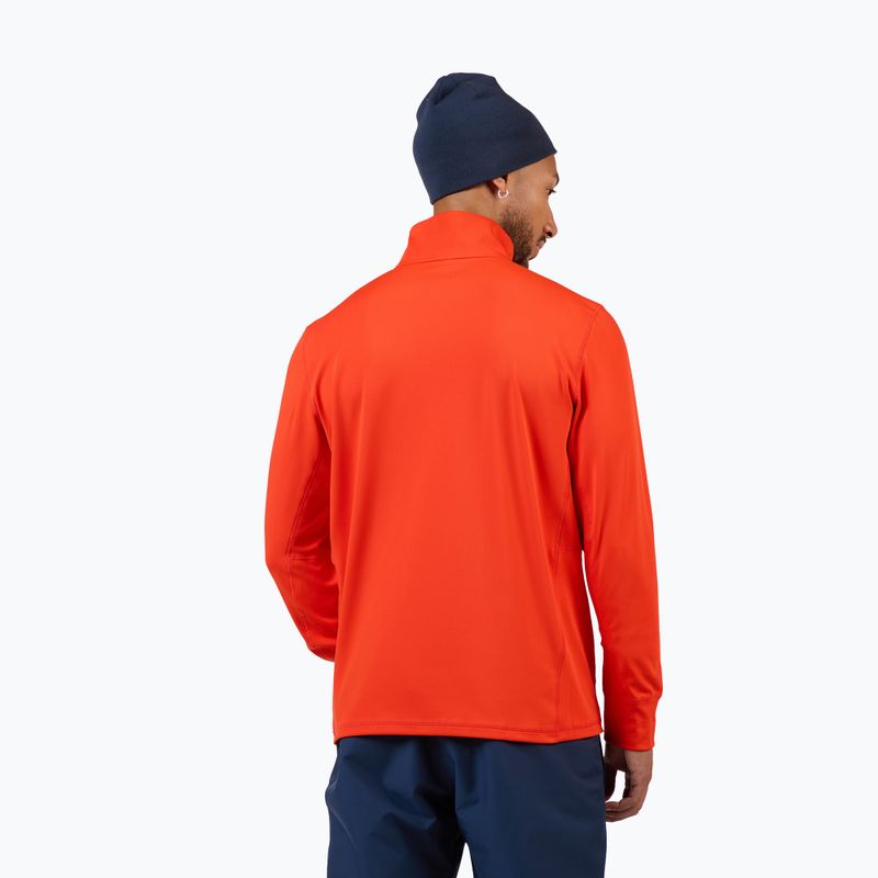 Pánská lyžařská mikina Rossignol Mid Layer Stertch Half Zip golden gate 3