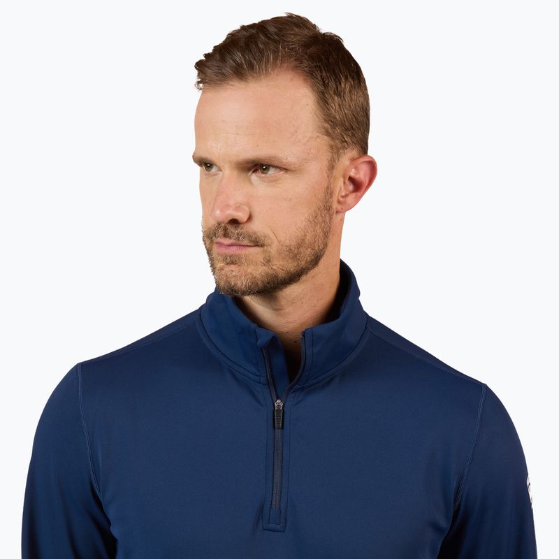 Pánská lyžařská mikina Rossignol Mid Layer Stertch Half Zip dark navy 5