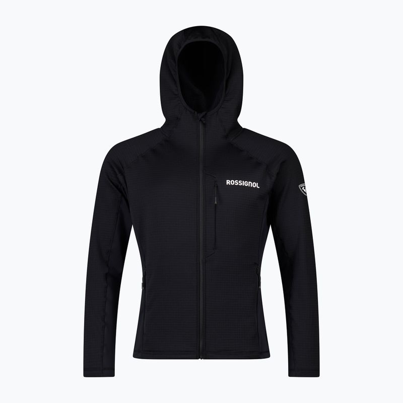Pánská mikina Rossignol Blackside Mix Full Zip Hoodie Fleece black 7