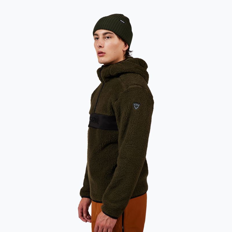 Pánská mikina Rossignol Alltrack Anorak Fleece olive shadow 4