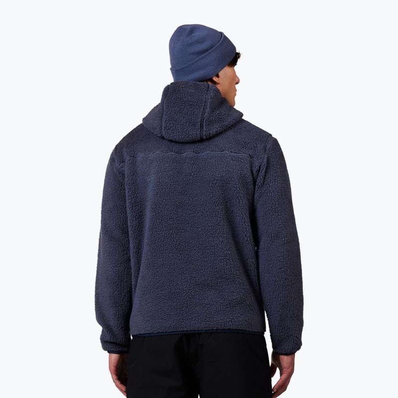 Pánská mikina Rossignol Alltrack Anorak Fleece true night blue 3