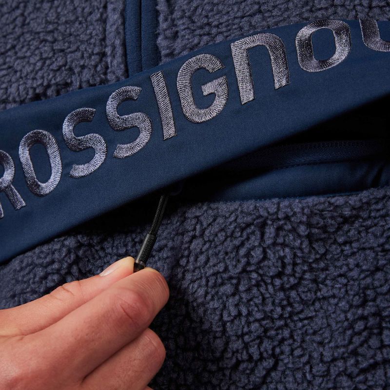 Pánská mikina Rossignol Alltrack Anorak Fleece true night blue 7