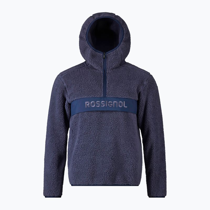Pánská mikina Rossignol Alltrack Anorak Fleece true night blue 8