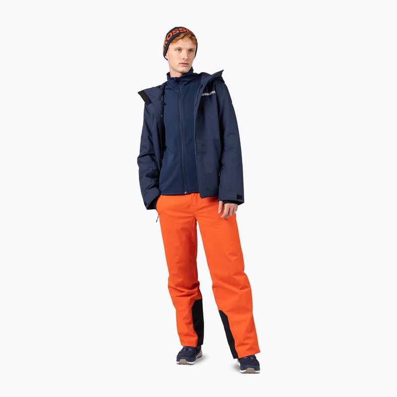 Pánská fleecová mikina Rossignol Mid Layer Stretch dark navy 2