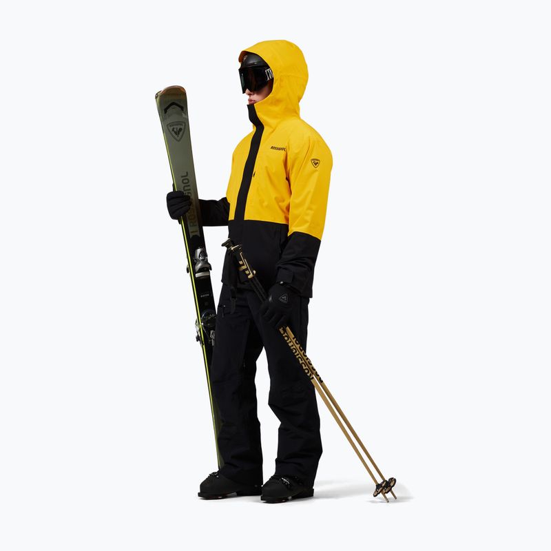 Pánská lyžařská bunda Rossignol Desafio 2L Shell saffron yellow 2