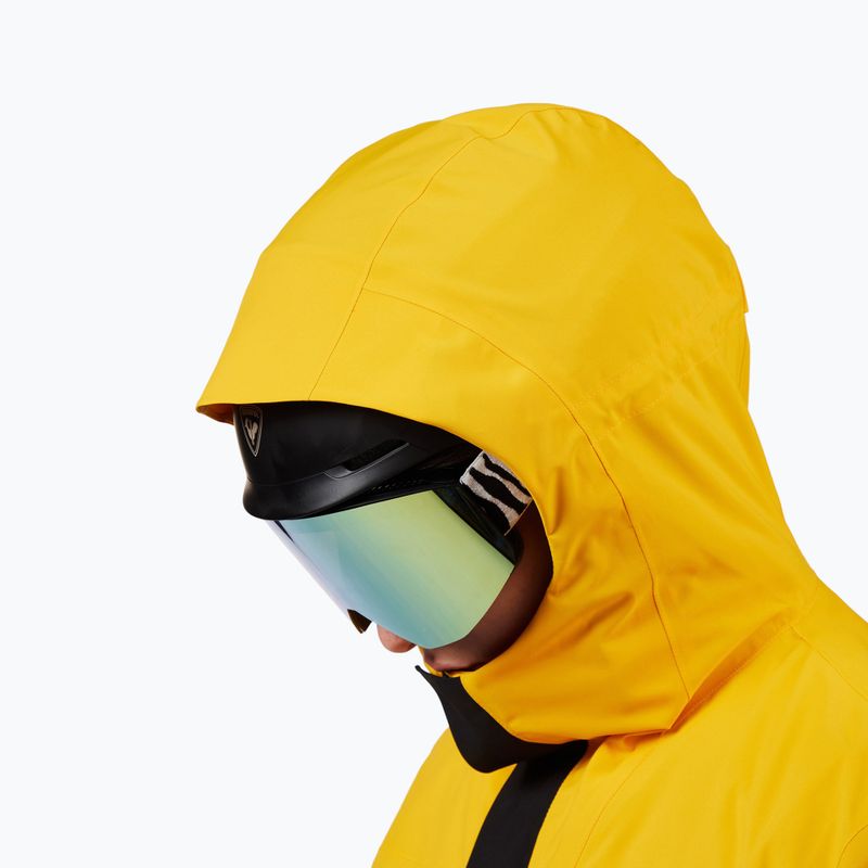 Pánská lyžařská bunda Rossignol Desafio 2L Shell saffron yellow 5