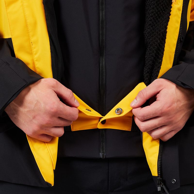 Pánská lyžařská bunda Rossignol Desafio 2L Shell saffron yellow 18