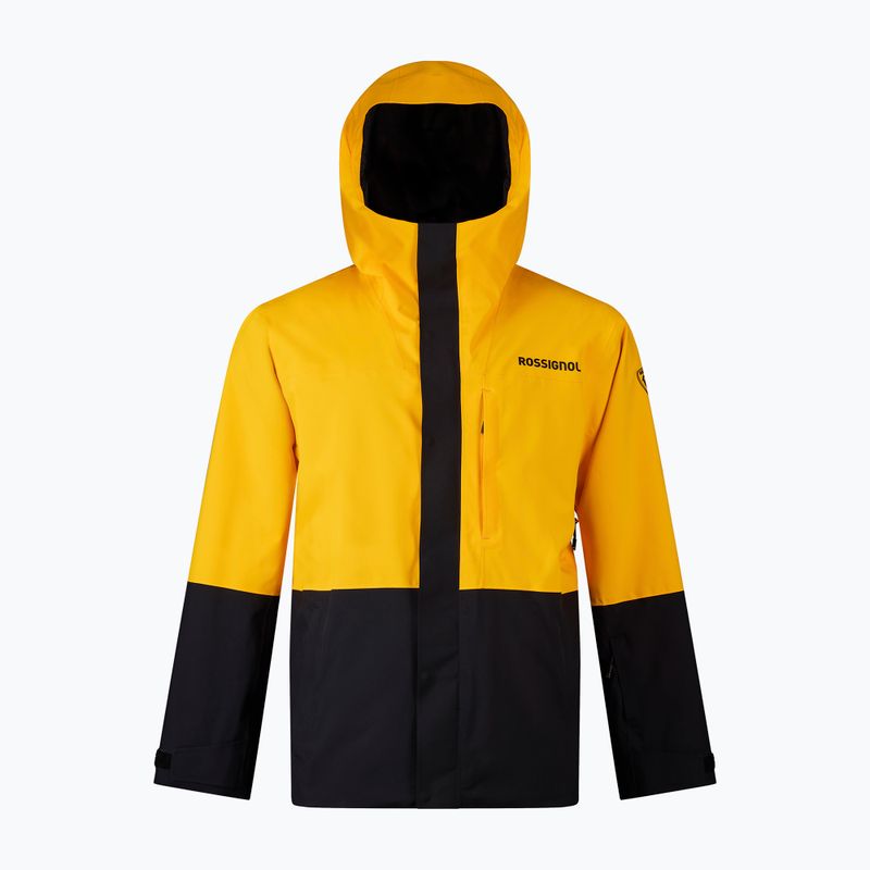 Pánská lyžařská bunda Rossignol Desafio 2L Shell saffron yellow 19