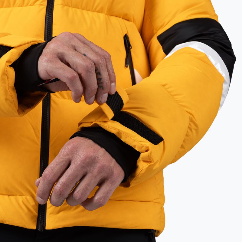 Pánská lyžařská bunda Rossignol Daille Down saffron yellow 10