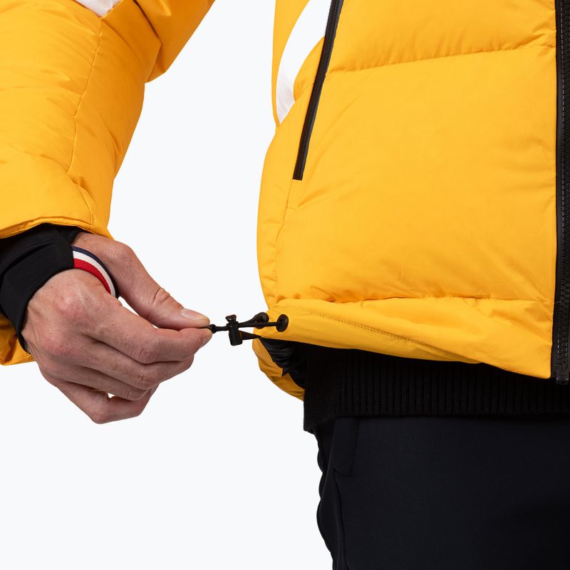 Pánská lyžařská bunda Rossignol Daille Down saffron yellow 11