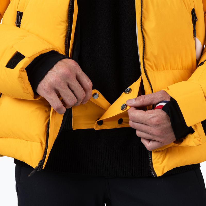 Pánská lyžařská bunda Rossignol Daille Down saffron yellow 15