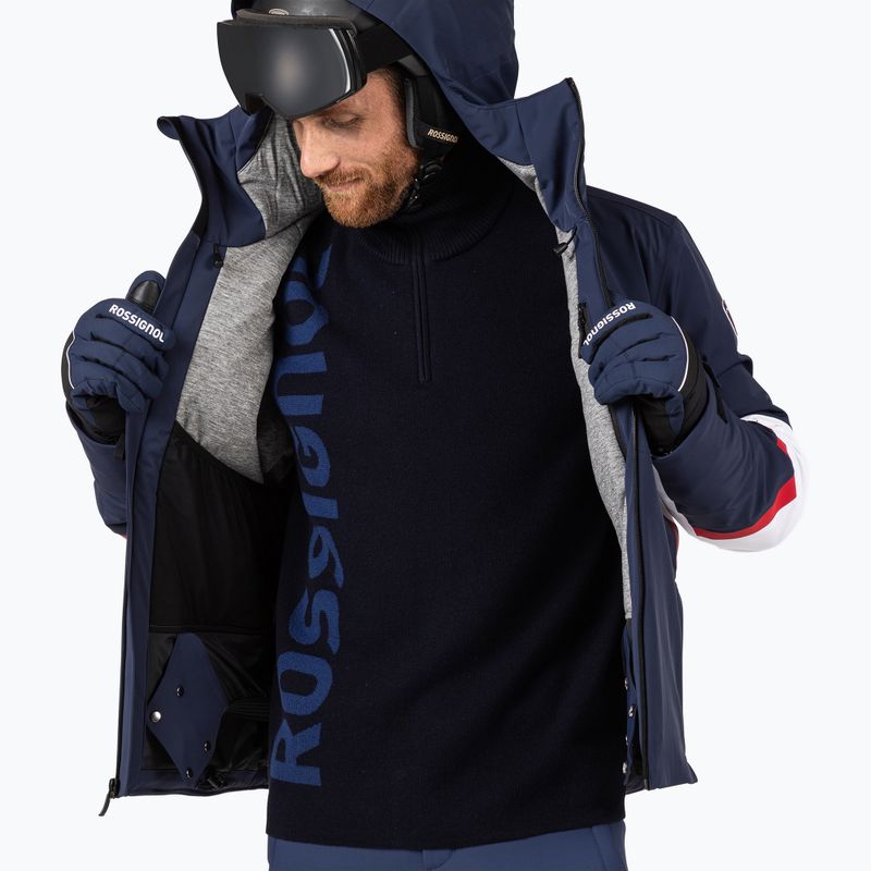 Pánská lyžařská bunda Rossignol Ciastel dark navy 12