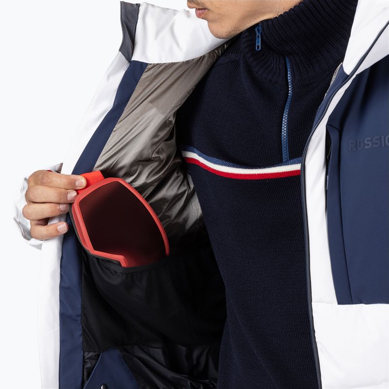 Pánská lyžařská bunda Rossignol Ciastel Down Mix dark navy 14