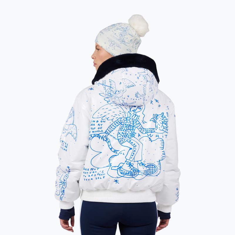 Dámská zimní bunda Rossignol JCC yeti-rev snow angel arctic print 3